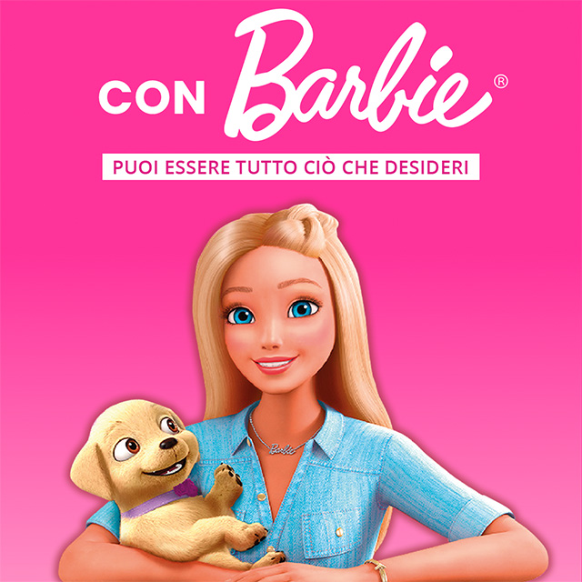 Con Barbie puoi essere tutto ciò che desideri